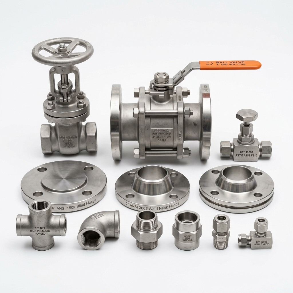 Oil & Gas Fittings & Industrial Valves
